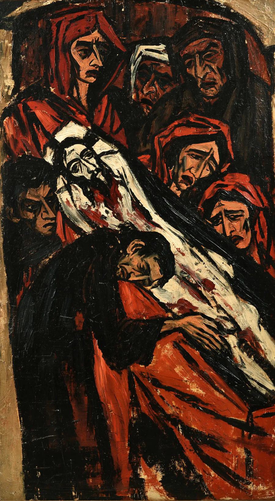 The Entombment of Jesus Christ - Expressionist · Portrait n° 7