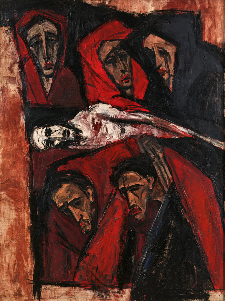 The Entombment of Jesus Christ - Expressionist · Portrait n° 15