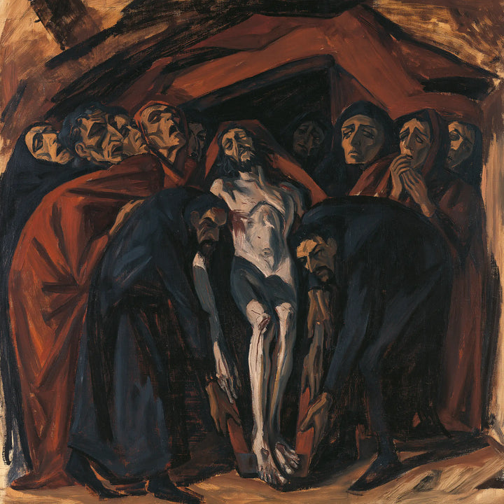 The Entombment of Jesus Christ — The Fragile Vertical of Rest