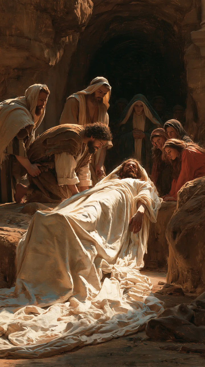 The Entombment of Jesus Christ - Sacred Silence · Portrait n° 9