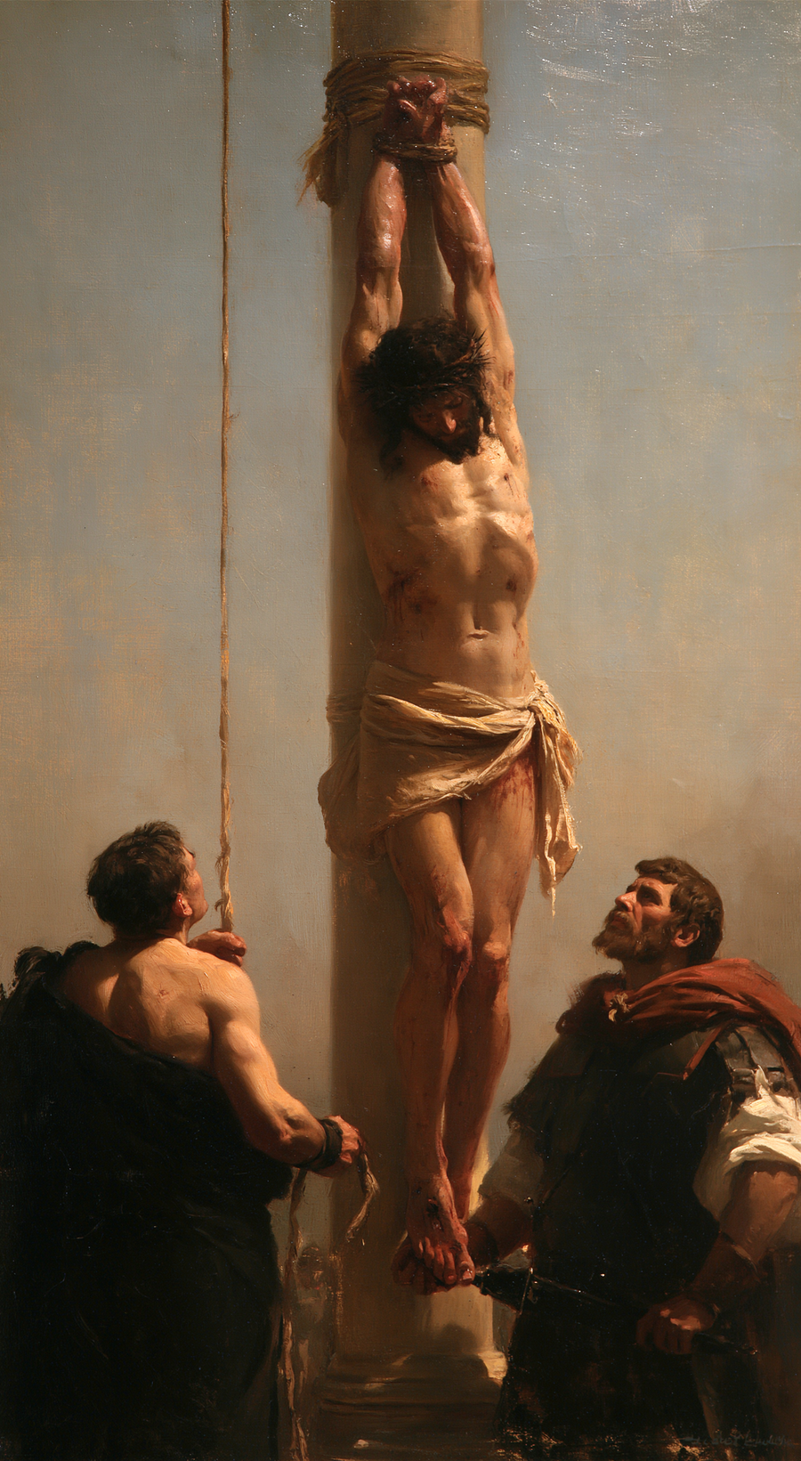 The Flagellation of Christ - Impressionist · Portrait n° 5