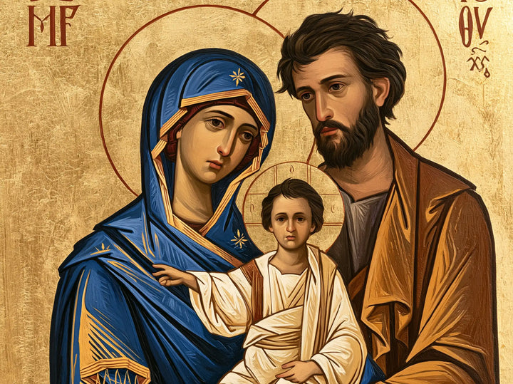 The Holy Family - Contemporary Byzantine · Landscape n° 2