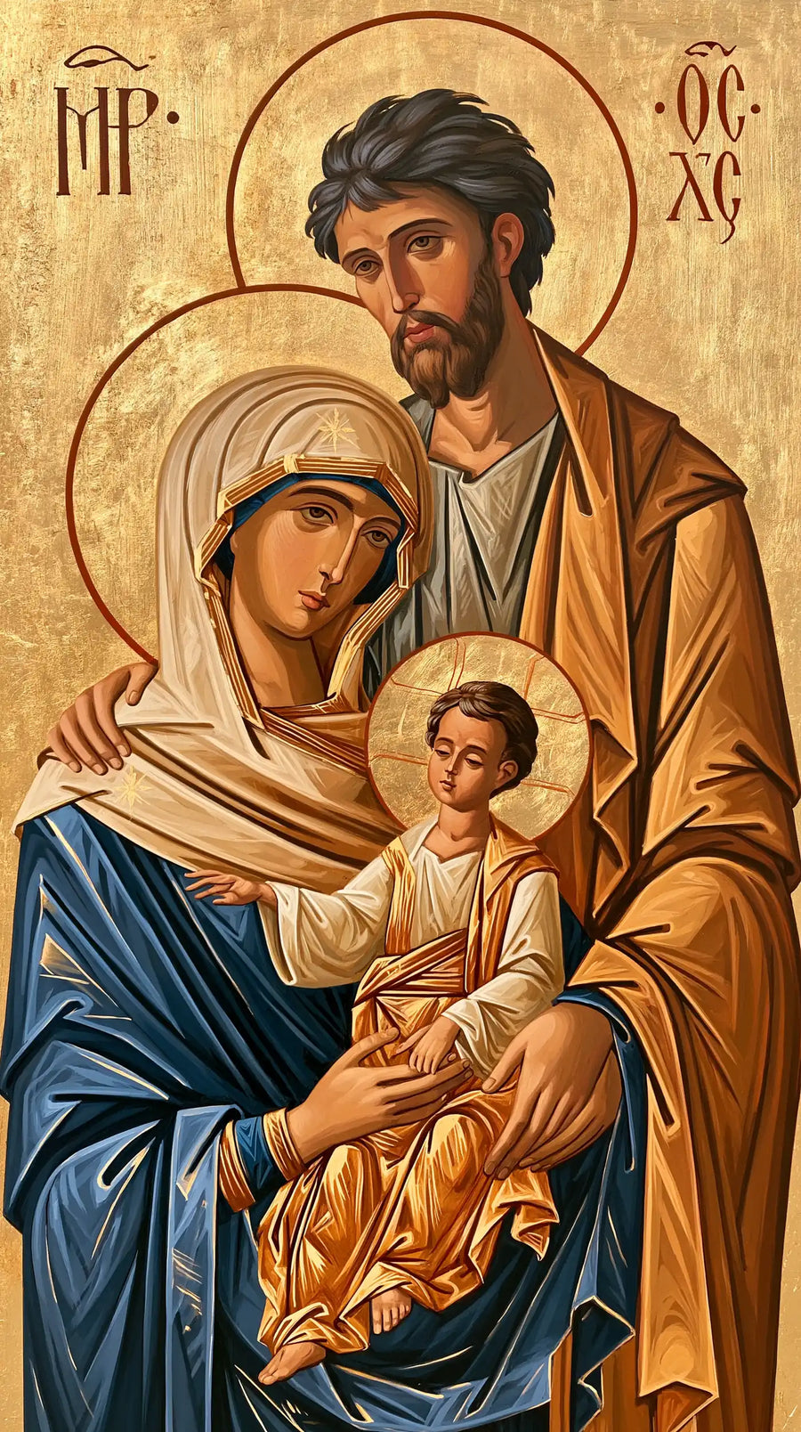 The Holy Family - Contemporary Byzantine · Portrait n° 1