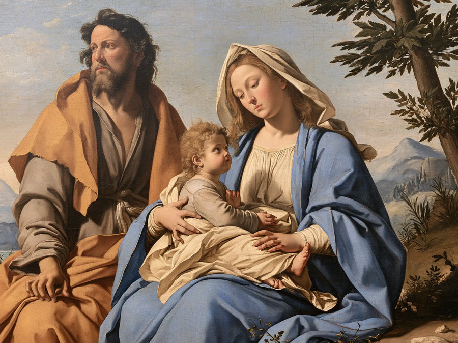 The Holy Family - Florentine Renaissance · Landscape n° 7