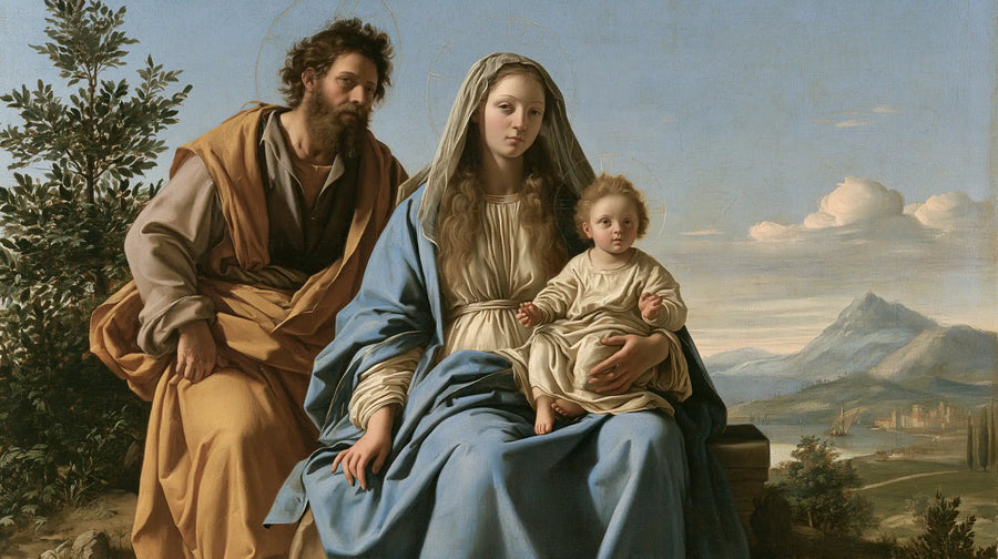 The Holy Family - Florentine Renaissance · Landscape n° 9