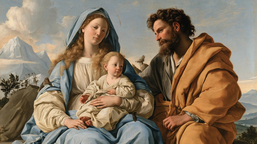 The Holy Family - Florentine Renaissance · Landscape n° 10