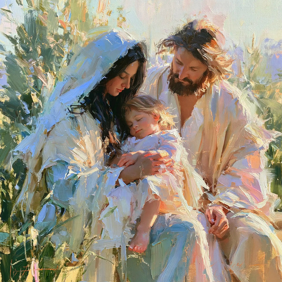 The Holy Family - Impressionist · Square n° 2