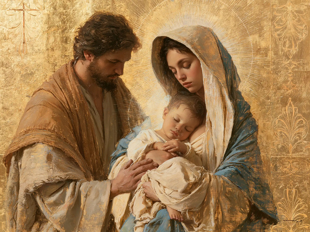 The Holy Family - Sacred Gold · Landscape n° 2