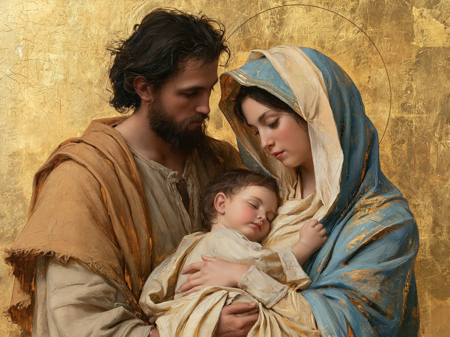 The Holy Family - Sacred Gold · Landscape n° 3