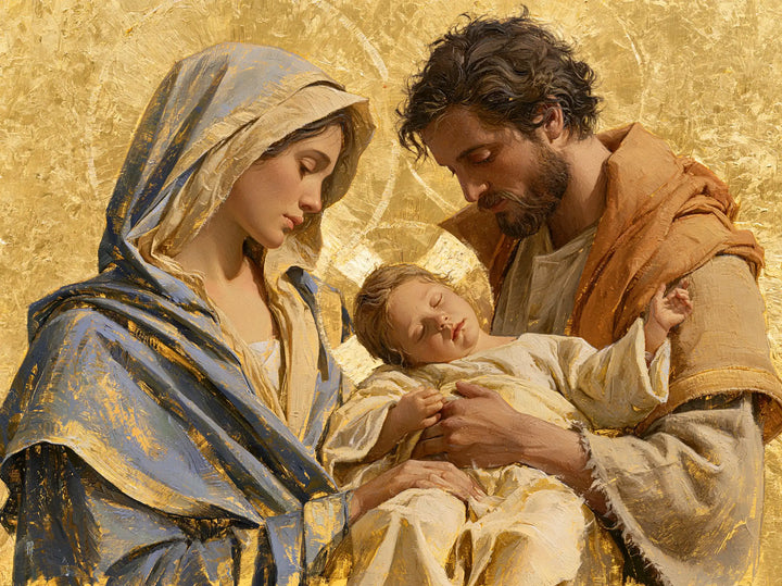 The Holy Family - Sacred Gold · Landscape n° 4