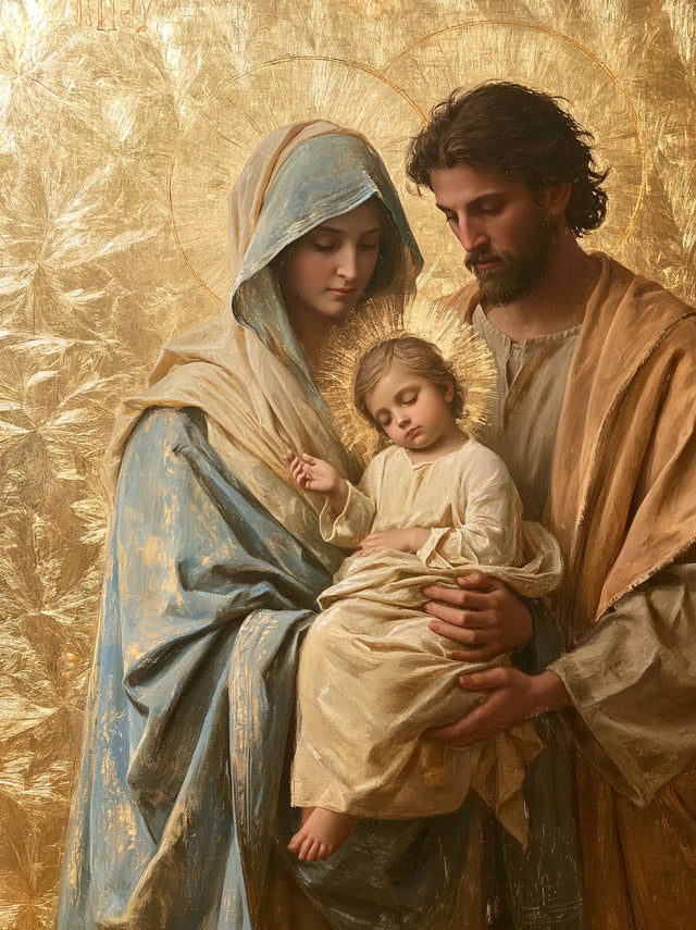 The Holy Family — Slumber with Uncovered Feet