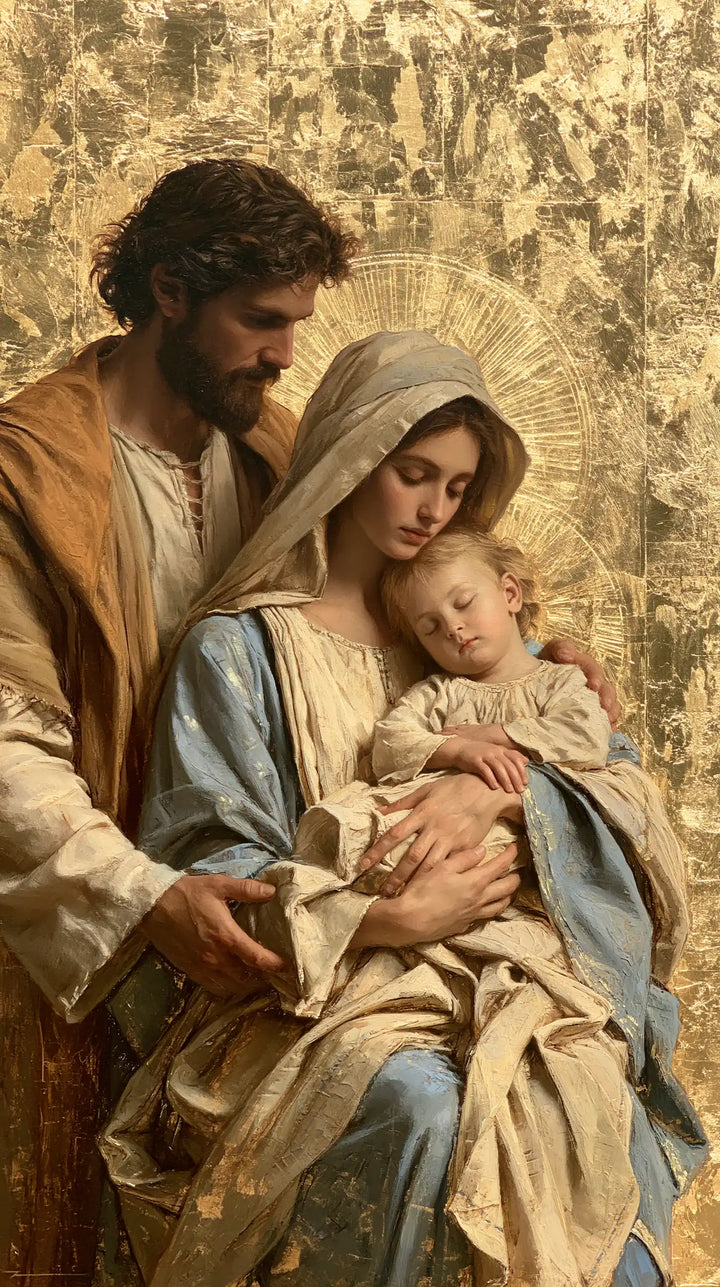 The Holy Family - Sacred Gold · Portrait n° 14