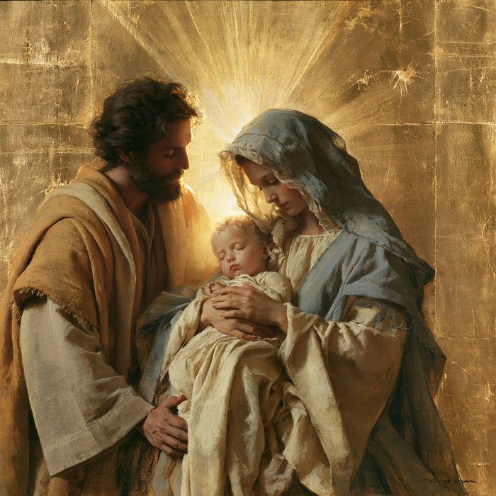 The Holy Family — The Meeting Beneath the Golden Rays