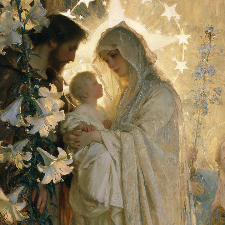 The Holy Family - Symbolist · Square n° 6