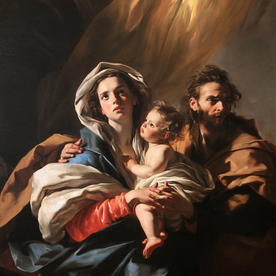 The Holy Family - Theatrical Baroque · Square n° 2