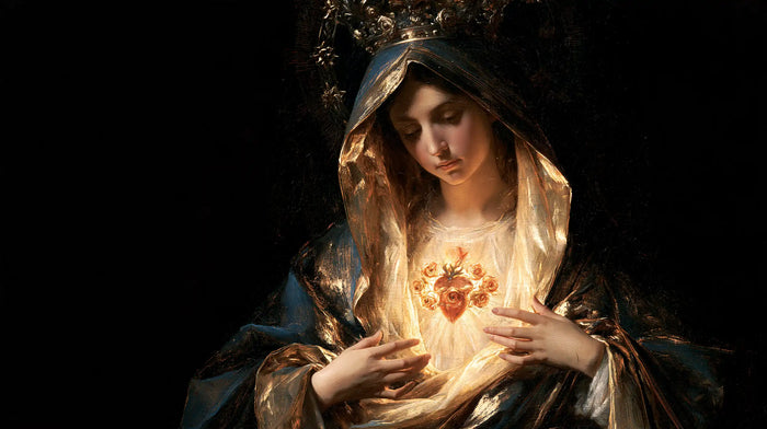 The Immaculate Heart of Mary — Fingers in the Heart’s Radiance