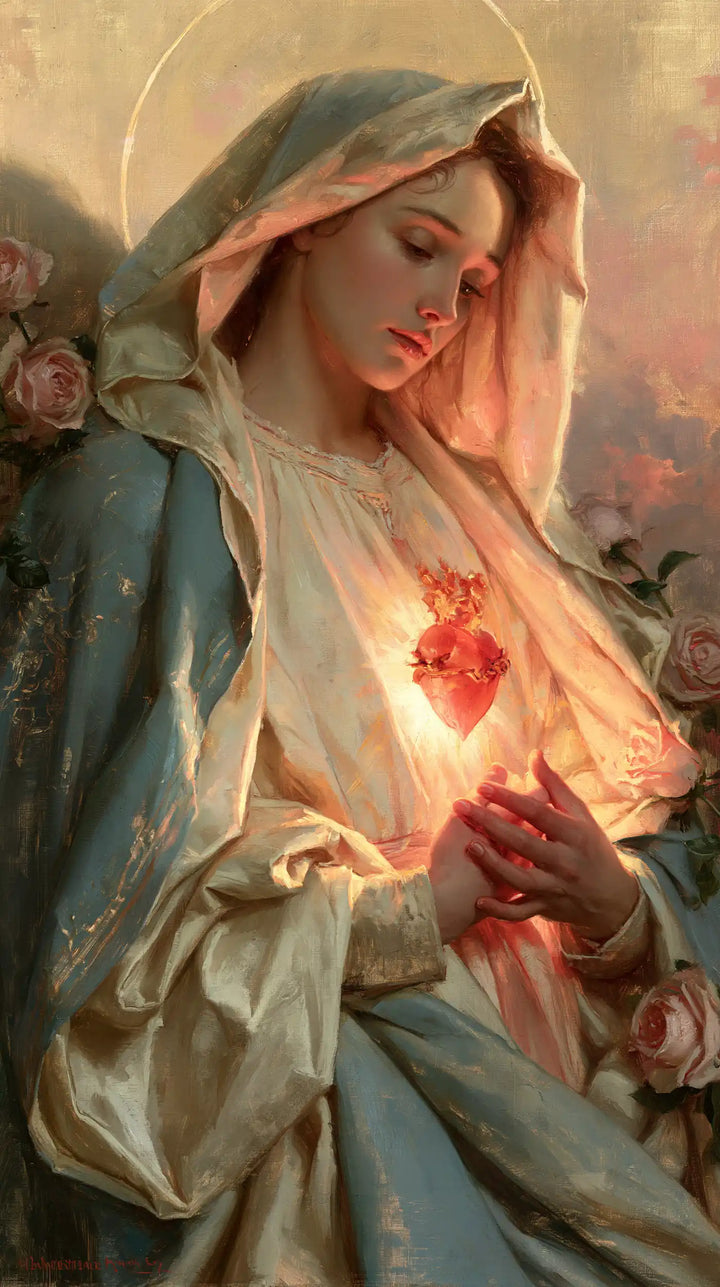 Immaculate Heart of Mary - The Immaculate Heart at Dawn · Portrait n° 6