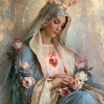 Immaculate Heart of Mary - Impressionist · Square n° 2