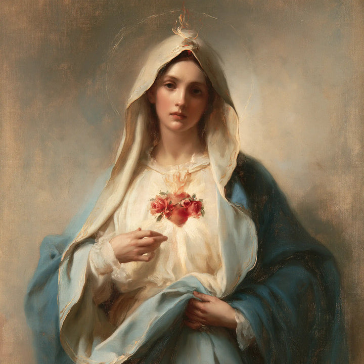 Immaculate Heart of Mary - Peace and Purity of Mary's Heart · Square n° 8