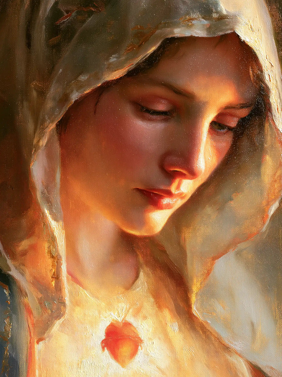 Immaculate Heart of Mary - Psychological Close-Up · Portrait n° 14