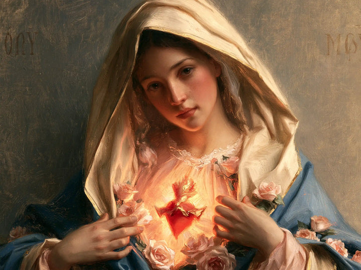 Immaculate Heart of Mary - Sacred Maternal Tenderness · Landscape n° 12