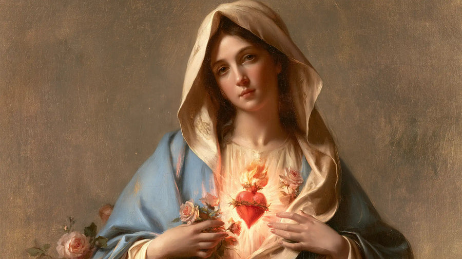 Immaculate Heart of Mary - Sacred Maternal Tenderness · Landscape n° 16