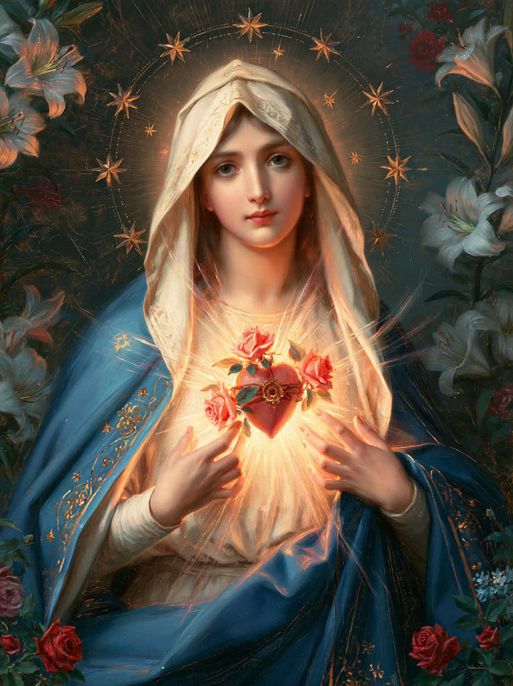 Immaculate Heart of Mary - Symbolist · Portrait n° 20