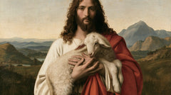 Jesus and the Lamb — Refuge Above the Valley