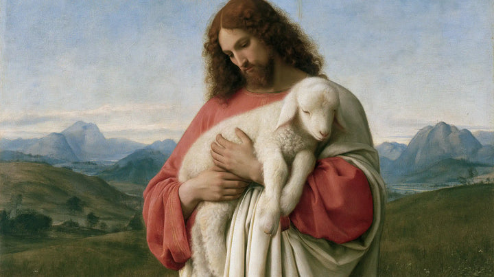 Jesus and the Lamb - Florentine Renaissance · Landscape n° 12