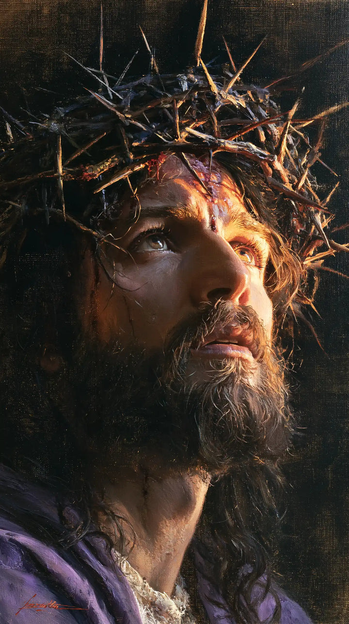Jesus Crowned with Thorns — The Slender Dawn beside the Brow