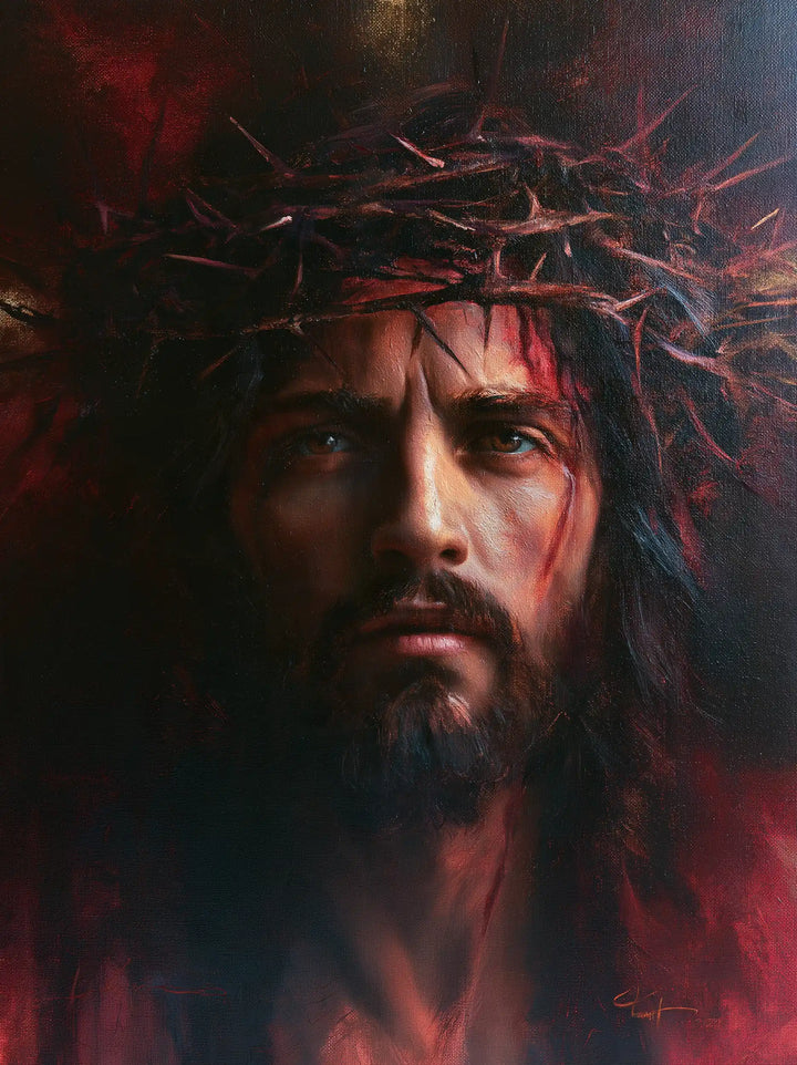 Jesus Crowned with Thorns — The Presence between Two Dark Clouds