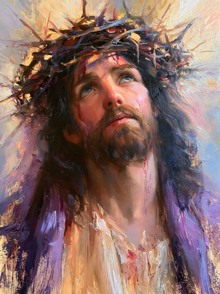 Jesus Crowned with Thorns — The Crown above the Luminous Collar
