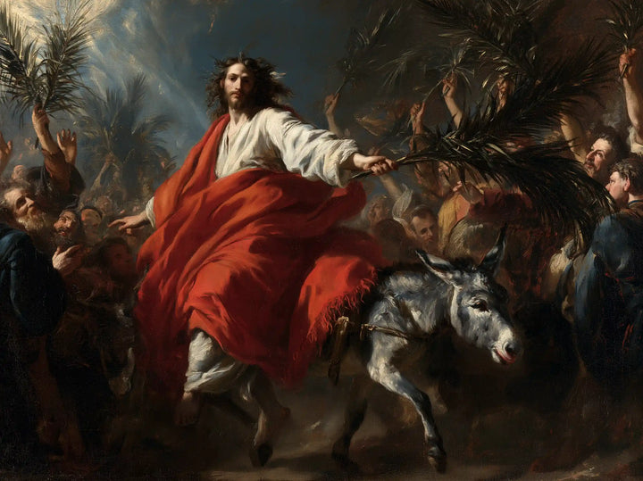 Jesus Enters Jerusalem – Theatrical Baroque · Landscape no. 2