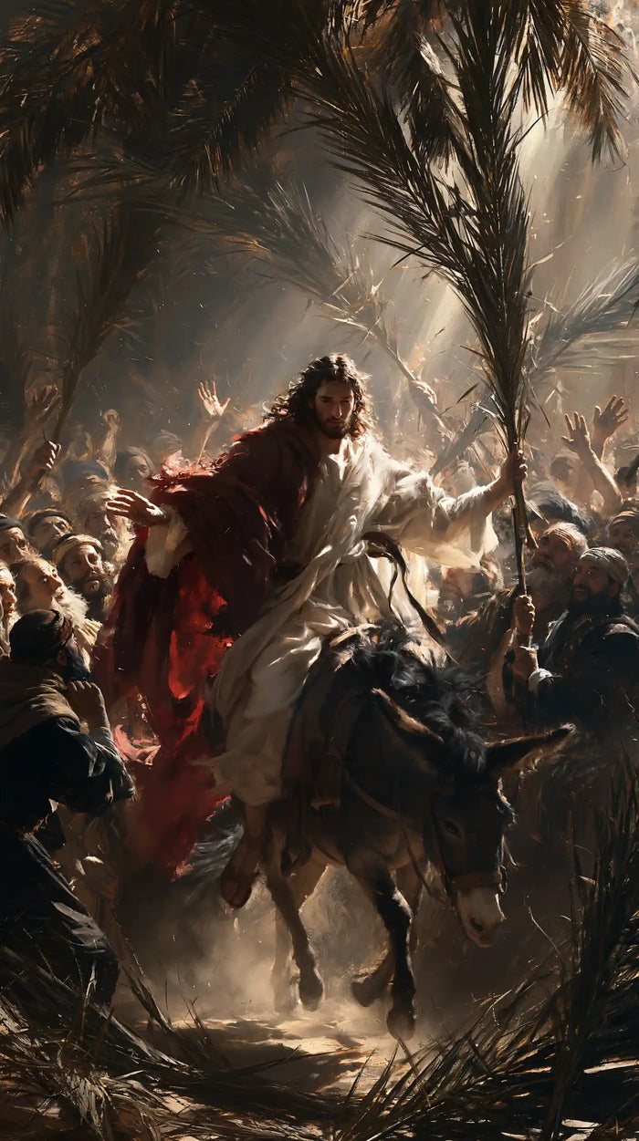 Jesus Enters Jerusalem – Theatrical Baroque · Portrait no. 5