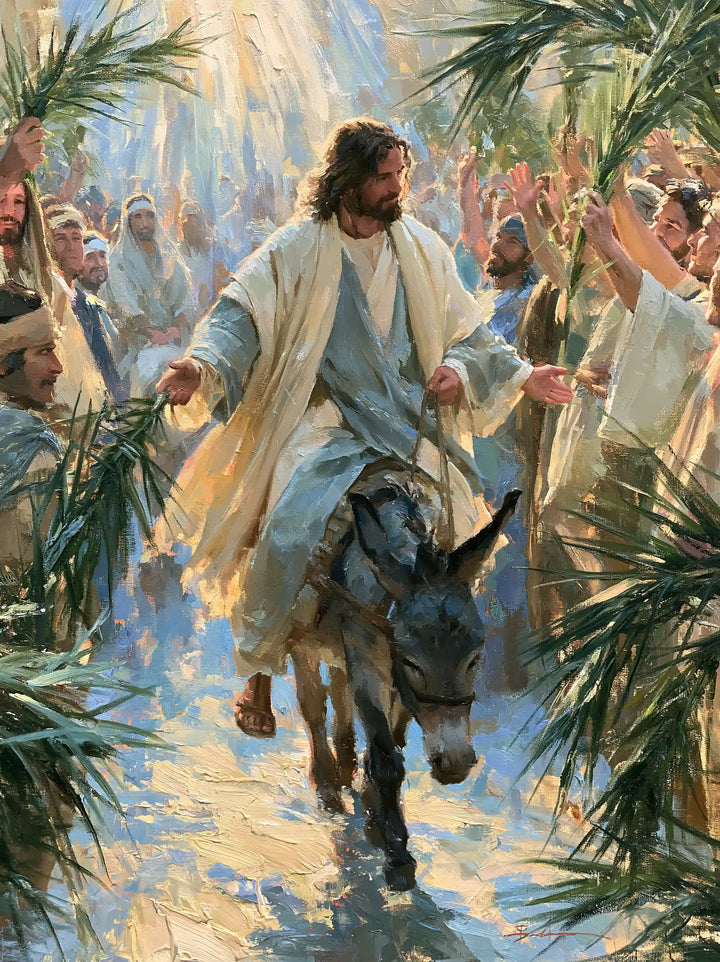 Jesus Enters Jerusalem – Impressionist · Portrait no. 12
