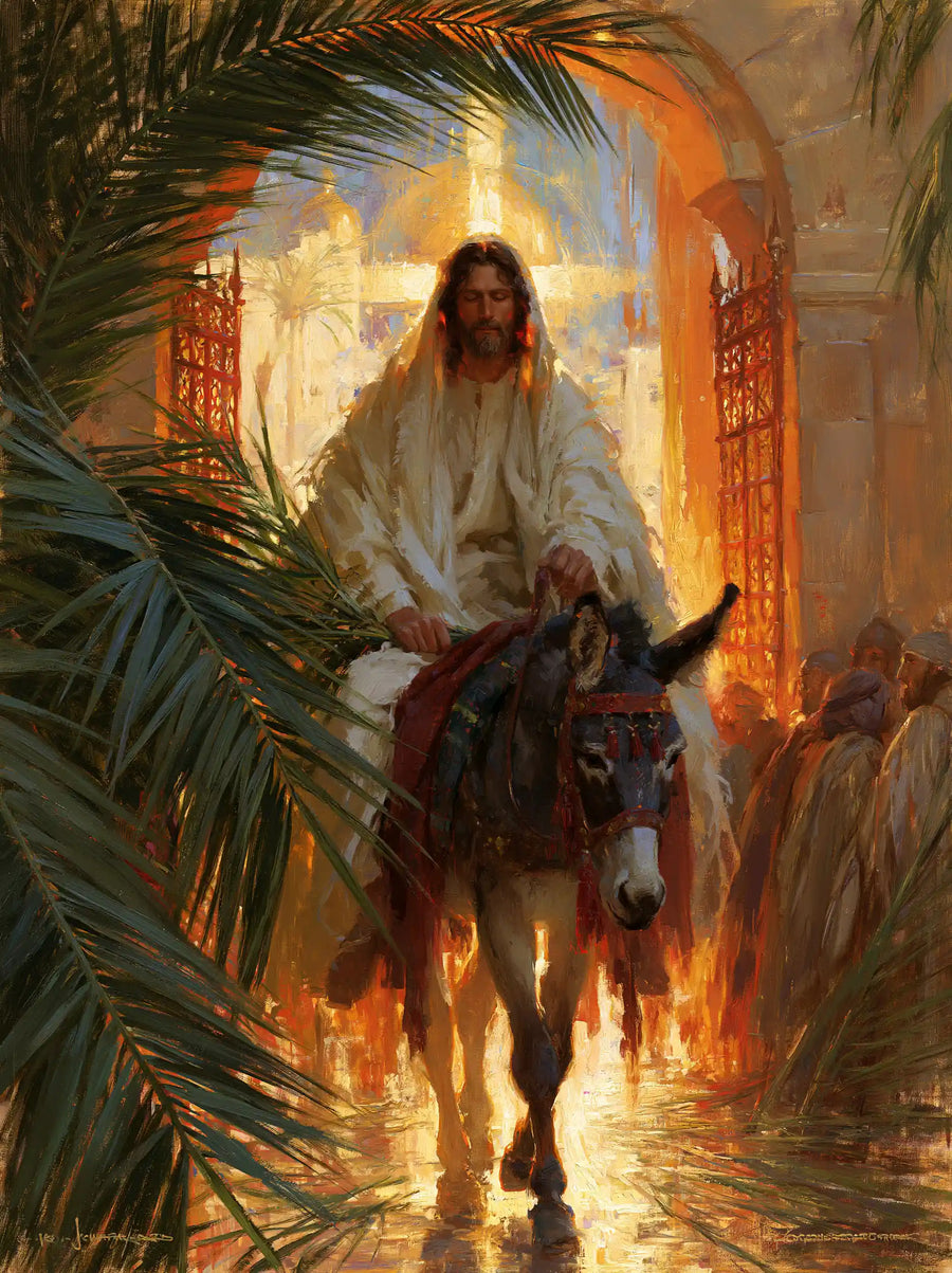 Jesus Enters Jerusalem – Symbolist · Portrait no. 12