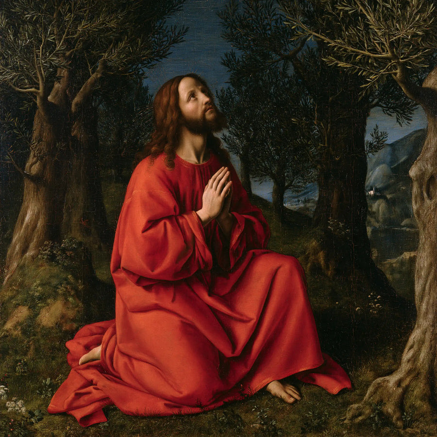 Jesus in Gethsemane - Florentine Renaissance · Square n° 7