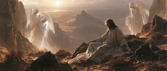 Jesus in the Desert — Rest at the Threshold of Immensity