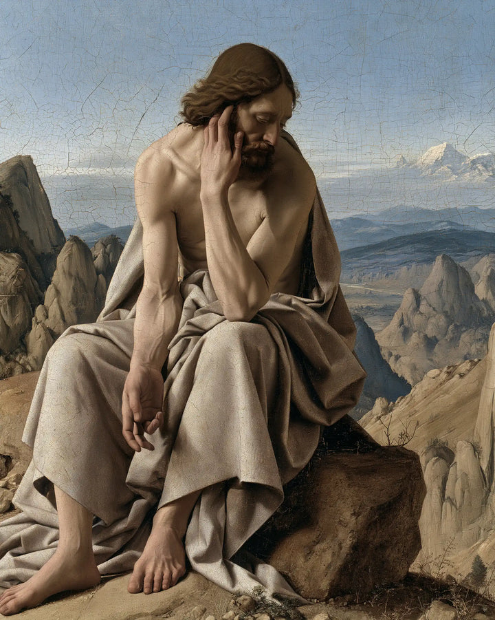 Jesus in the Desert - Florentine Renaissance · Portrait n° 39
