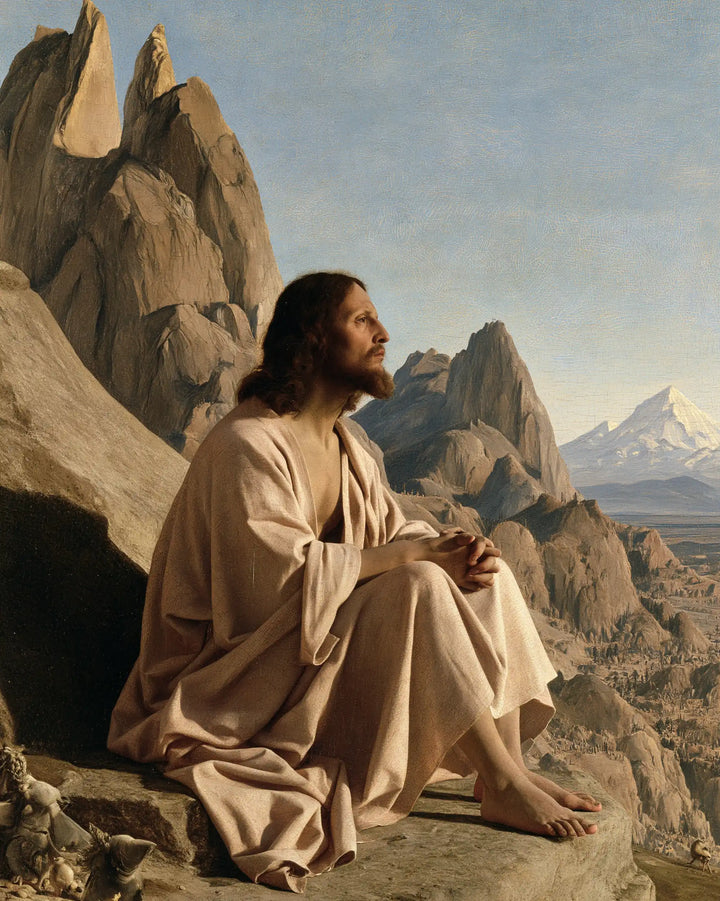 Jesus in the Desert - Florentine Renaissance · Portrait n° 40