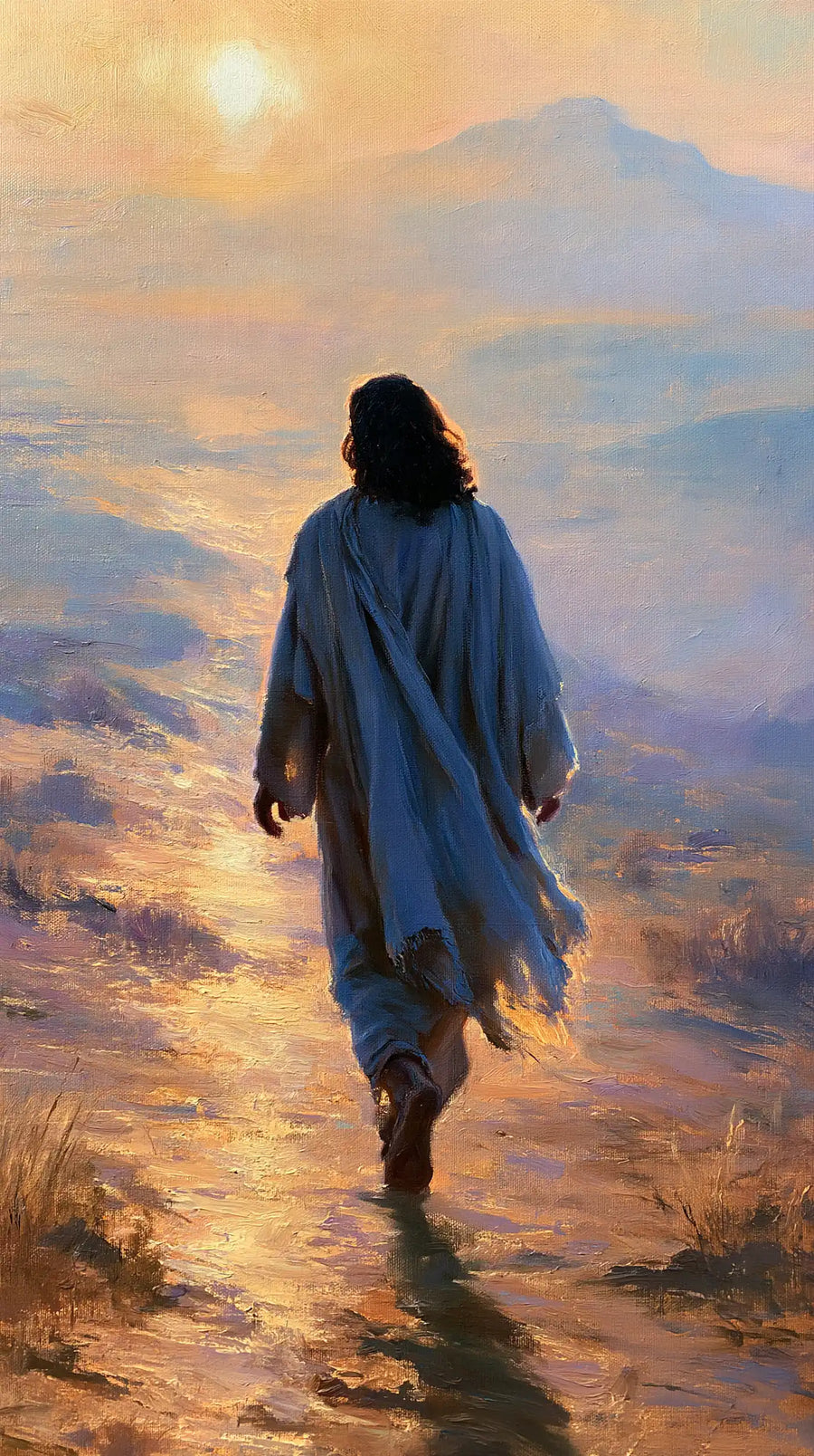 Jesus in the Desert - Impressionist · Portrait n° 3