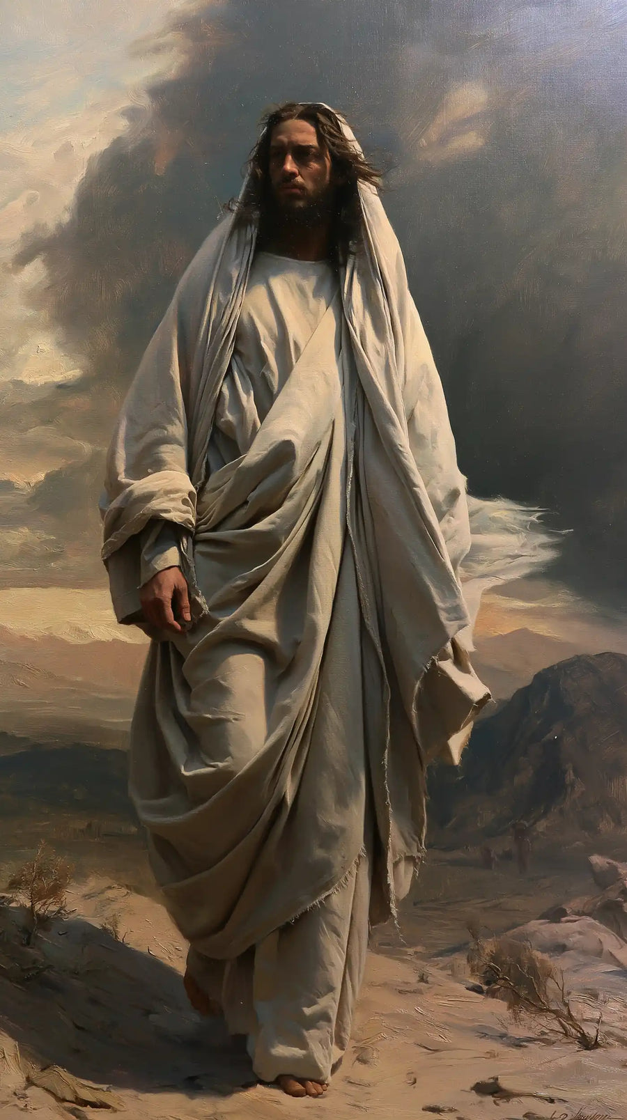 Jesus in the Desert - The Inner Struggle · Portrait n° 8