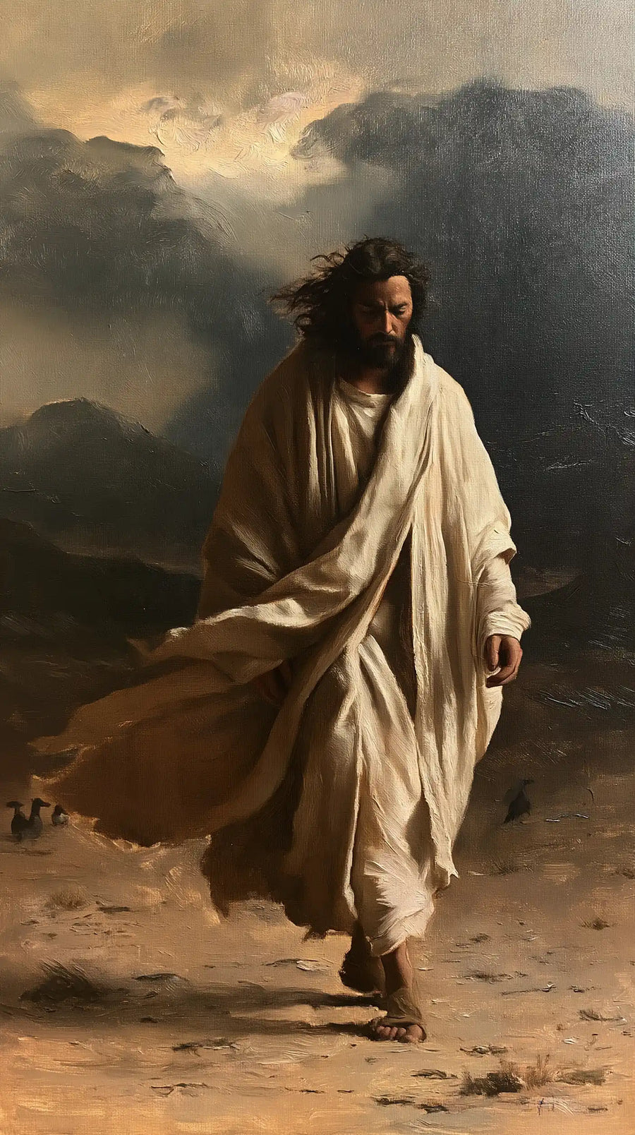 Jesus in the Desert - The Inner Struggle · Portrait n° 16