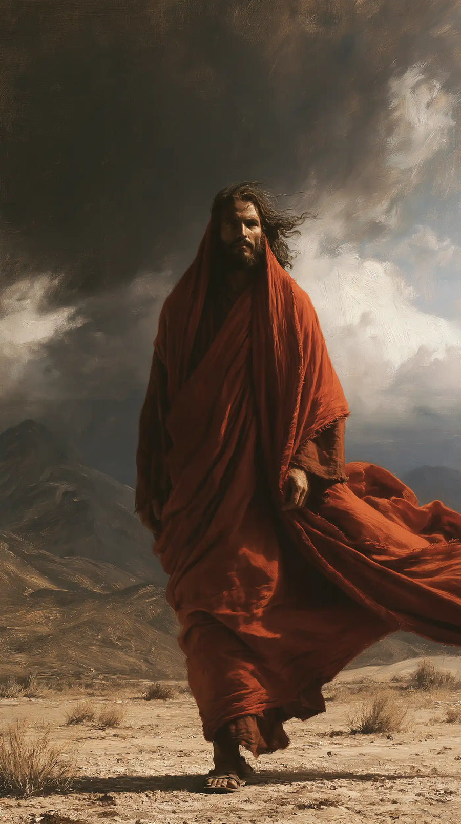 Jesus in the Desert - The Inner Struggle · Portrait n° 25