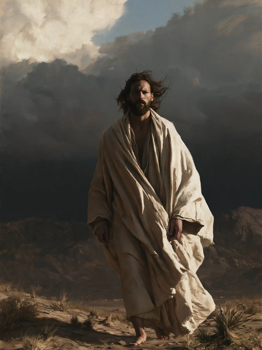 Jesus in the Desert - The Inner Struggle · Portrait n° 33