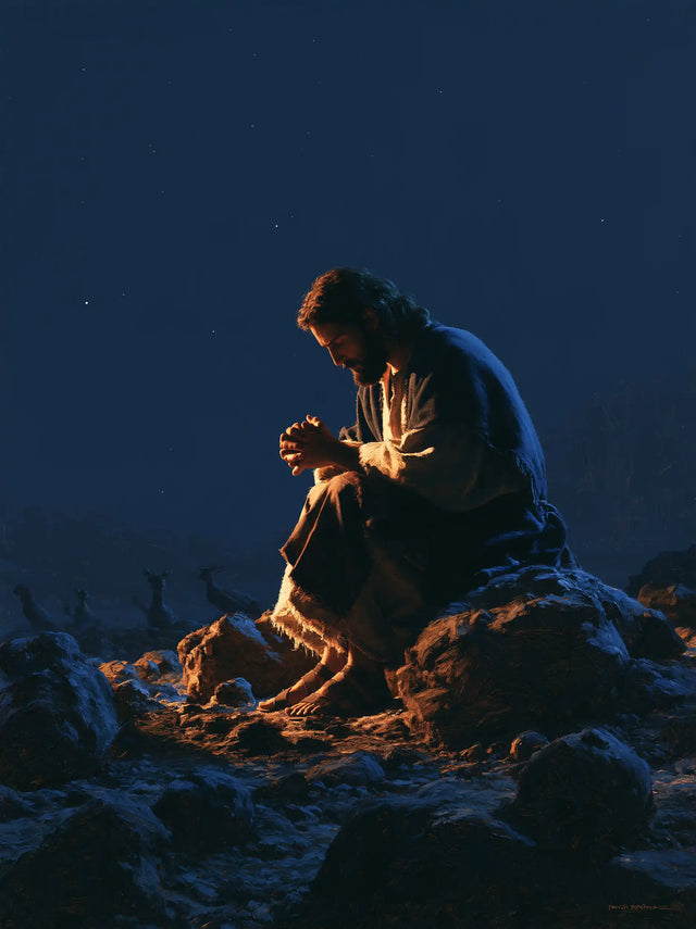 Jesus in the Desert — A Vigil among the Silent Stones