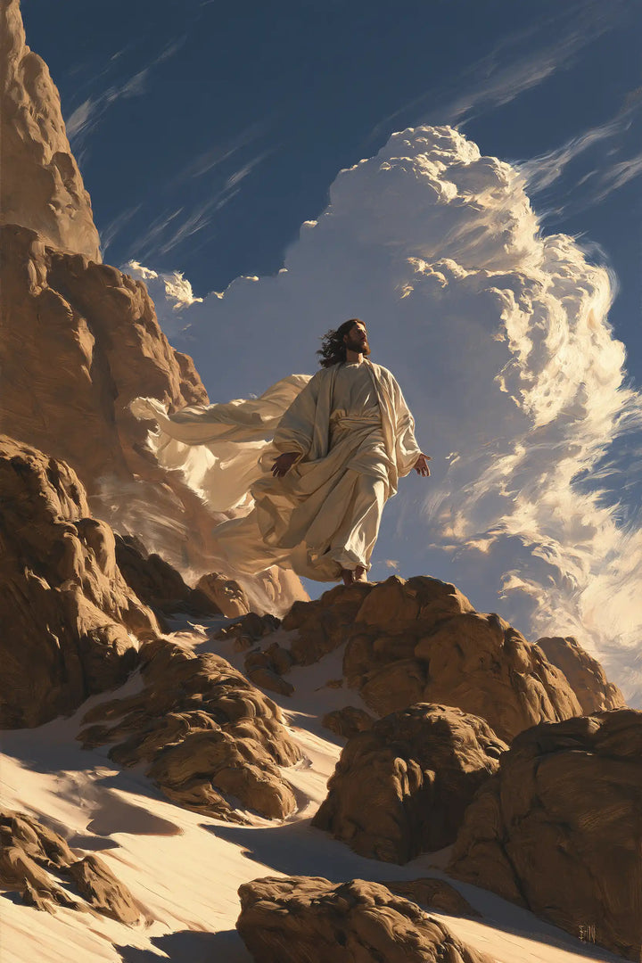Jesus in the Desert - Theatrical Baroque · Portrait n° 32