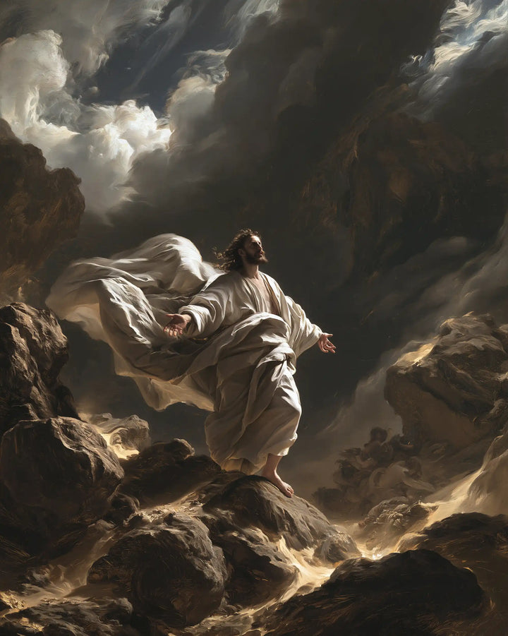 Jesus in the Desert - Theatrical Baroque · Portrait n° 37