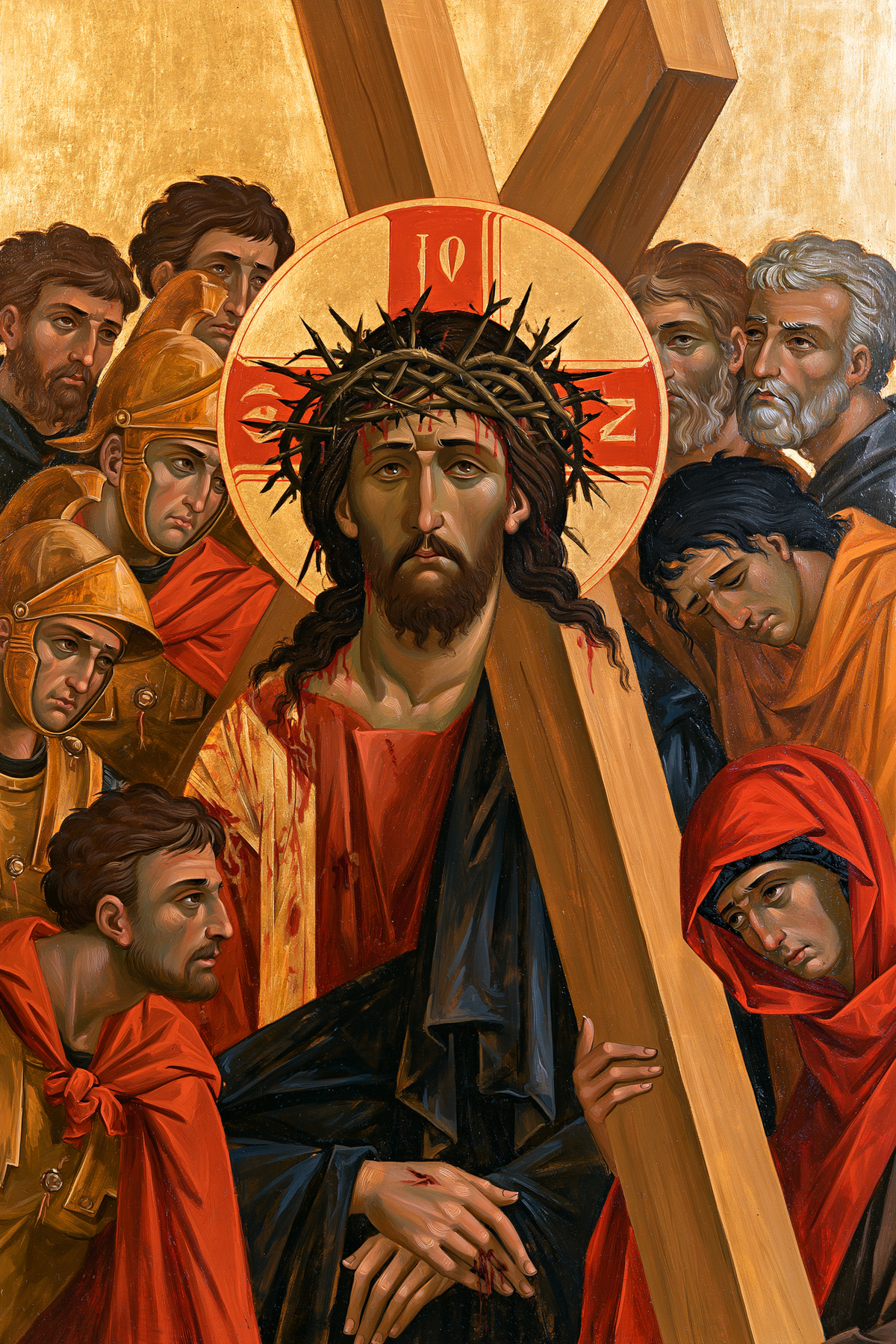 The Stations of the Cross - Contemporary Byzantine · Portrait n° 2