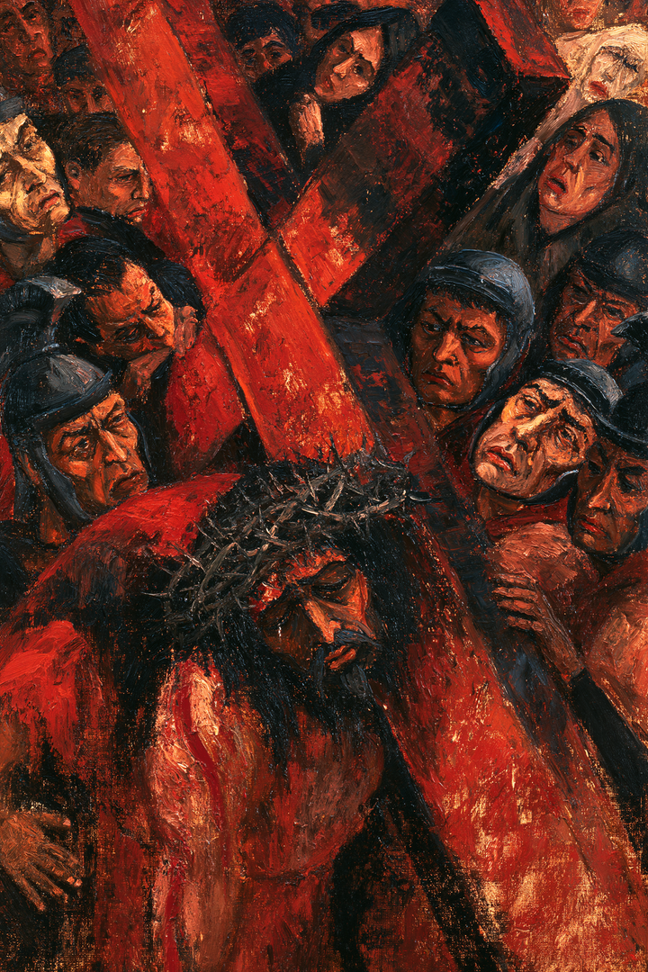 Droga krzyżowa - ekspresjonista · Portret nr 12